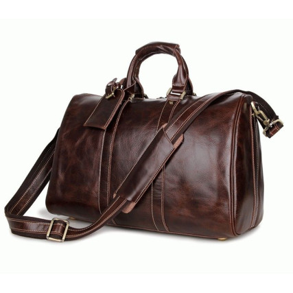Дорожная сумка Buffalo Bags 7077C коричневая – Фото 2