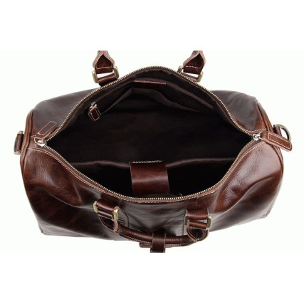 Дорожная сумка Buffalo Bags 7077C коричневая – Фото 4