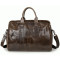 Вместительная кожаная сумка Buffalo Bags коричневая 7324B