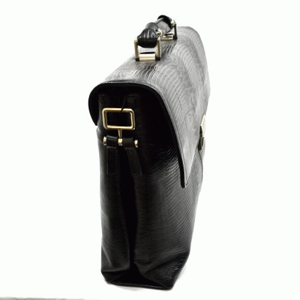 Кожаный портфель Karya коричневый мужской 0152-57 – Фото 3
