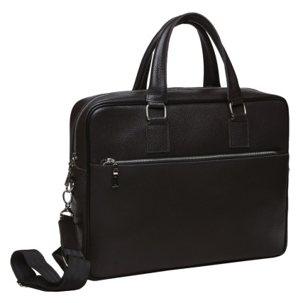 Мужская кожаная сумка Ricco Grande коричневая 1L961-brown – Фото 1