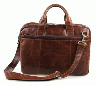 Кожаный портфель мужской 7092-2B Buffalo Bags коричневый Кожаный портфель мужской 7092-2B Buffalo Bags коричневый