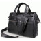 Мужская кожаная черная сумка Buffalo Bags 7122A-1