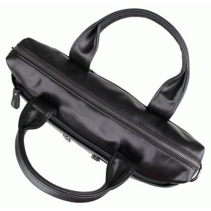 Мужская кожаная черная сумка Buffalo Bags 7122A-1 – Фото 6