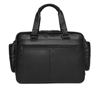Универсальный мужской портфель Buffalo Bags черный 7150A