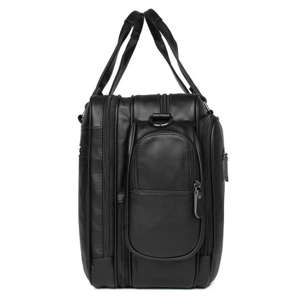 Универсальный мужской портфель Buffalo Bags черный 7150A – Фото 3