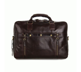 Мужской кожаный портфель 7201С Buffalo Bags коричневый