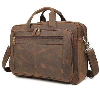 Сумка для ноутбука 17" Buffalo Bags коричневая 7320R
