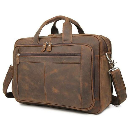 Сумка для ноутбука 17&quot; Buffalo Bags коричневая 7320R – Фото 1