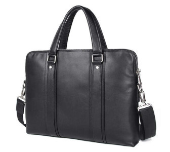 Кожаный портфель мужской Buffalo Bags черный 7325A