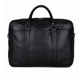 Мужской кожаный портфель Buffalo Bags черный 7348A