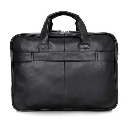 Мужская кожаная сумка 7367A Buffalo Bags черная – Фото 2