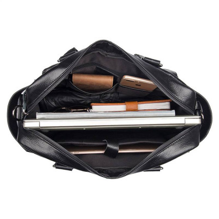 Мужская сумка Buffalo Bags 7384A черная – Фото 4