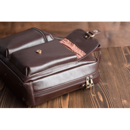 Мужская кожаная сумка Blamont – Фото 6