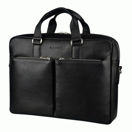 Мужская кожаная сумка Blamont – Фото 2