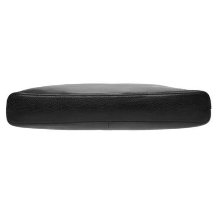 Мужская кожаная сумка Borsa Leather черная k19152-1-black – Фото 3