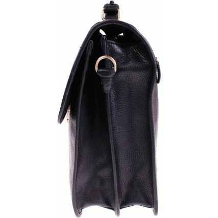 Кожаный портфель Katana (Франция) черный k36804-1 – Фото 6