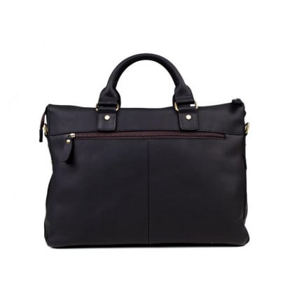 Мужской кожаный портфель Tiding Bag t1096A – Фото 3