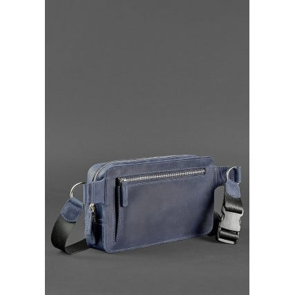 Кожаная сумка на пояс DROPBAG MAXI (Ночное небо) bn-bag-20-nn – Фото 4