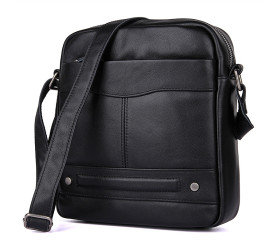 Мужская сумка через плечо Buffalo Bags черная 1022A