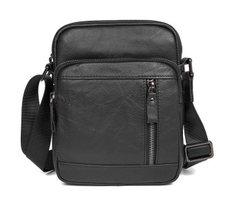 Мужская сумка через плечо Buffalo Bags черная 1040A