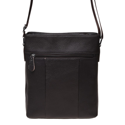 Мужская кожаная сумка Borsa Leather коричневая 1t15502m-brown – Фото 2