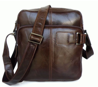Мужская сумка через плечо 6012 Buffalo Bags коричневая