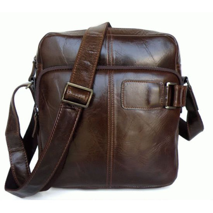 Мужская сумка через плечо 6012 Buffalo Bags коричневая – Фото 1