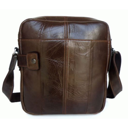 Мужская сумка через плечо 6012 Buffalo Bags коричневая – Фото 3