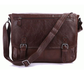 Мужская сумка через плечо 7022LB Buffalo Bags коричневая