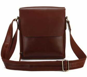 Мужская сумка через плечо 7054B Buffalo Bags коричневая