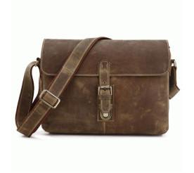 Мужская сумка через плечо 7084B Buffalo Bags коричневая