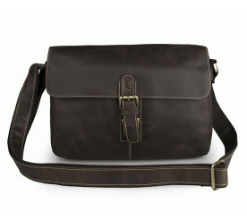 Мужская сумка через плечо 7084R-1 Buffalo Bags коричневая
