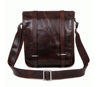 Мужская сумка через плечо 7109C Buffalo Bags коричневая