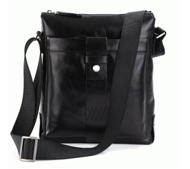 Мужская сумка через плечо 7151A Buffalo Bags черная