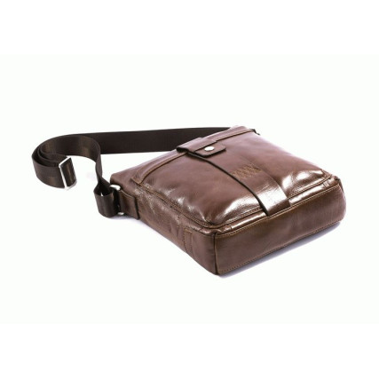 Мужская сумка через плечо 7151C-1 Buffalo Bags коричневая – Фото 4