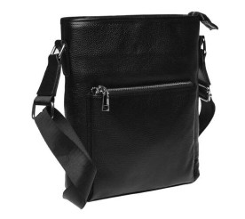 Мужская кожаная сумка Keizer черная K19901-3-black