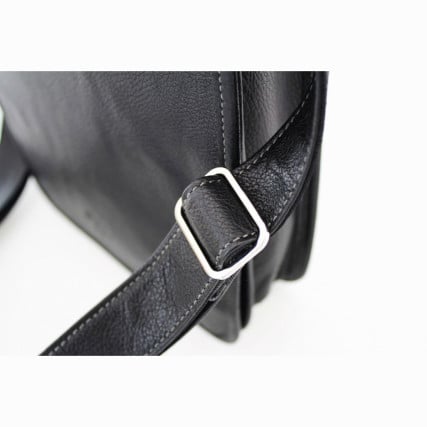 Мужская кожаная сумка Katana (Франция) черная k69303-1 – Фото 2