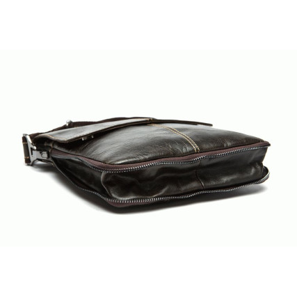 Мужская кожаная коричневая сумка Buffalo Bags M8006C – Фото 5