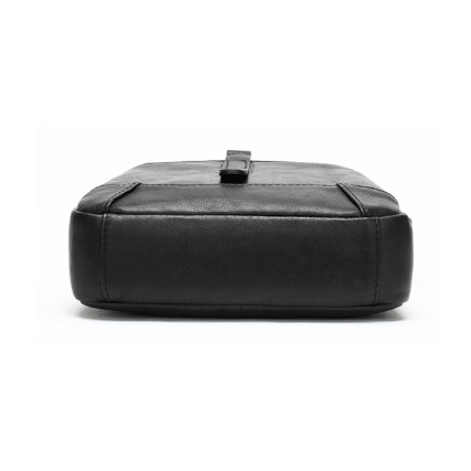 Мужская кожаная сумка Buffalo Bags черная M8033A – Фото 5