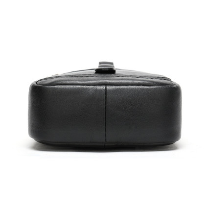 Мужская кожаная сумка Buffalo Bags черная M8049A – Фото 5