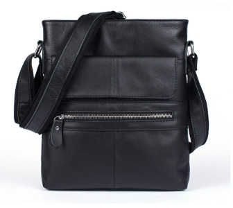 Мужская кожаная сумка Buffalo Bags черная M8120A