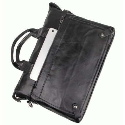 Портфель для ноутбука 15&quot; 7120A Buffalo Bags черный – Фото 4