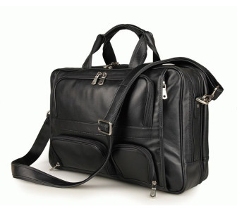 Мужская кожаная сумка для ноутбука 17" 7289A Buffalo Bags