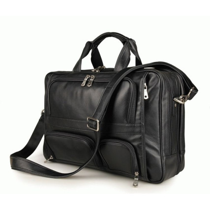 Мужская кожаная сумка для ноутбука 17&quot; 7289A Buffalo Bags – Фото 1