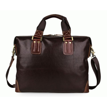 Портфель для ноутбука 14&quot; 7293C Buffalo Bags коричневый – Фото 2