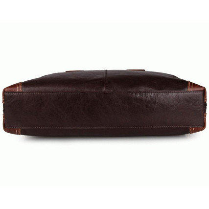 Портфель для ноутбука 14&quot; 7293C Buffalo Bags коричневый – Фото 3