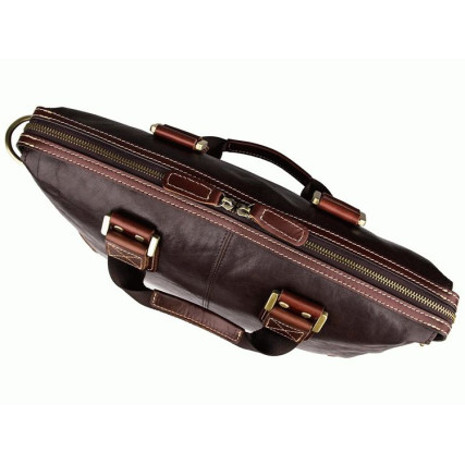 Портфель для ноутбука 14&quot; 7293C Buffalo Bags коричневый – Фото 4