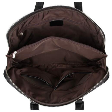 Кожаная сумка для ноутбука Buffalo Bags черная 7326A – Фото 9