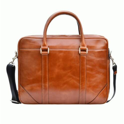 Кожаный портфель для ноутбука 15&quot; Issa Hara B14 (04-00) – Фото 2